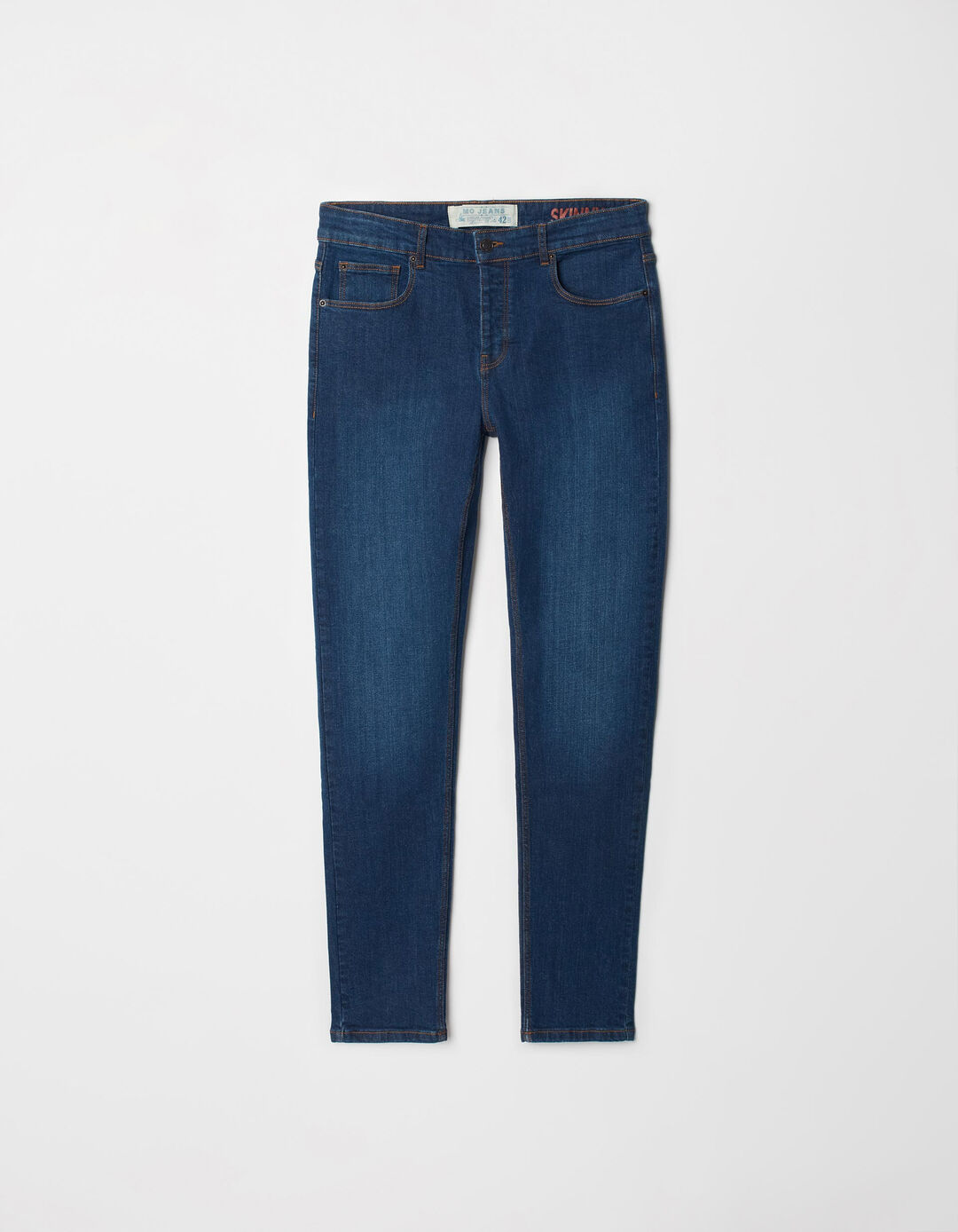 Calças Skinny Fit, Homem, Azul