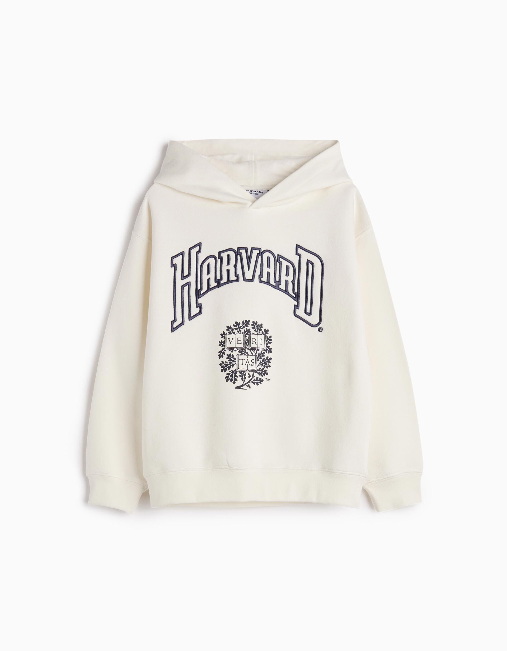 Sweatshirt com Capuz 'Harvard', Menina, Branco