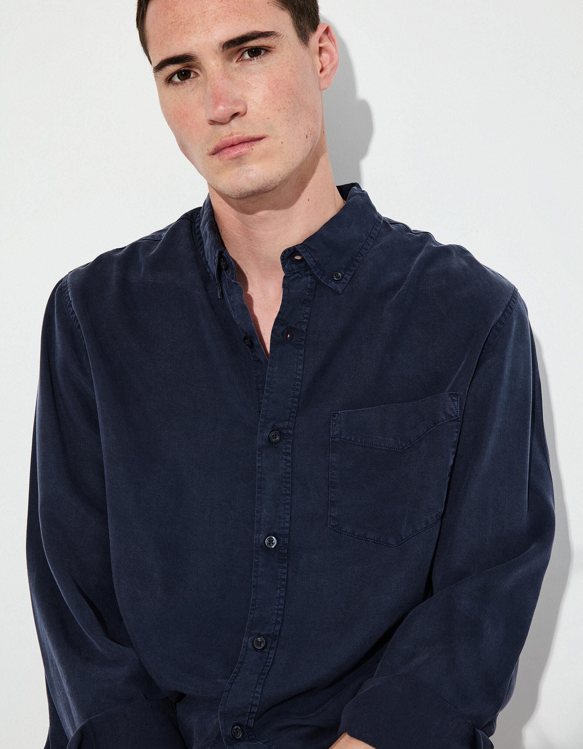 Comprar Online Camisa, Homem, Azul Escuro