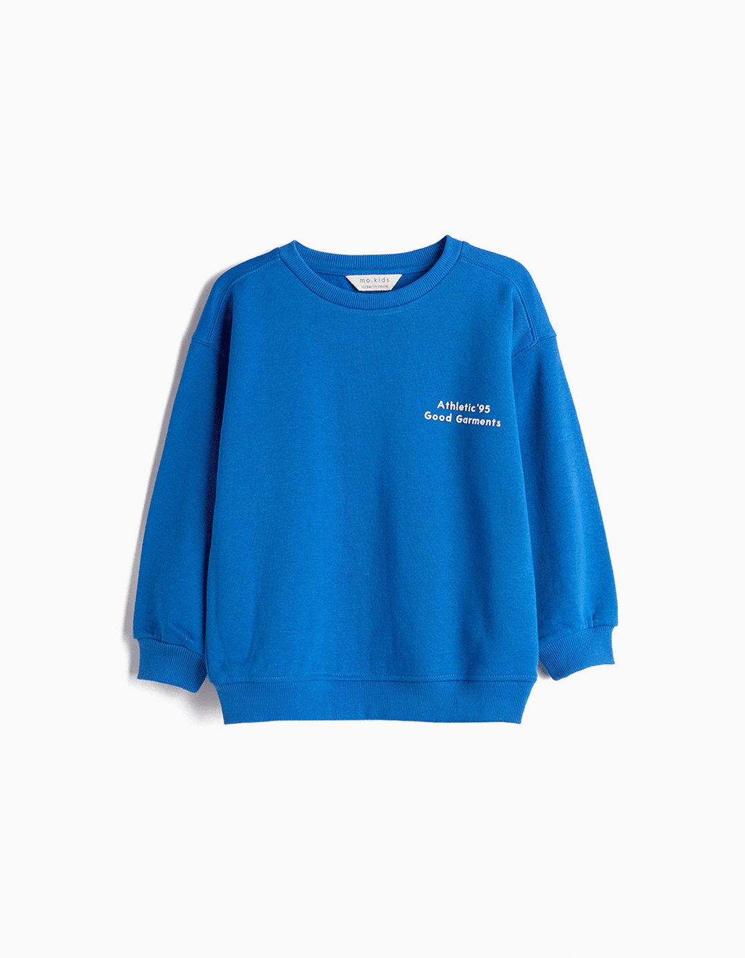 Sweatshirt de Felpa Estampado, Menino, Azul