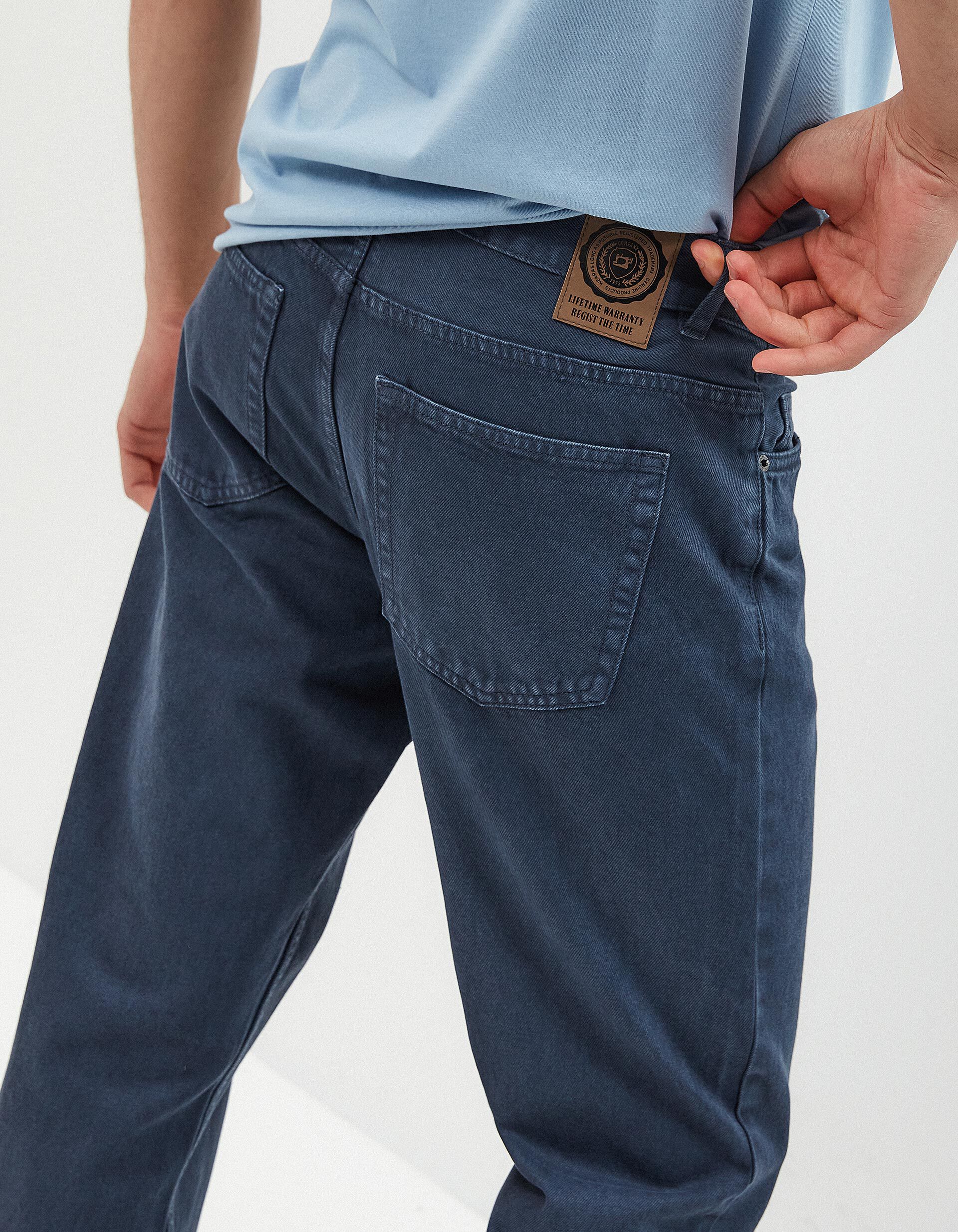 Comprar Online Cal&ccedil;as de Ganga 'Straight Fit', Homem, Azul Escuro