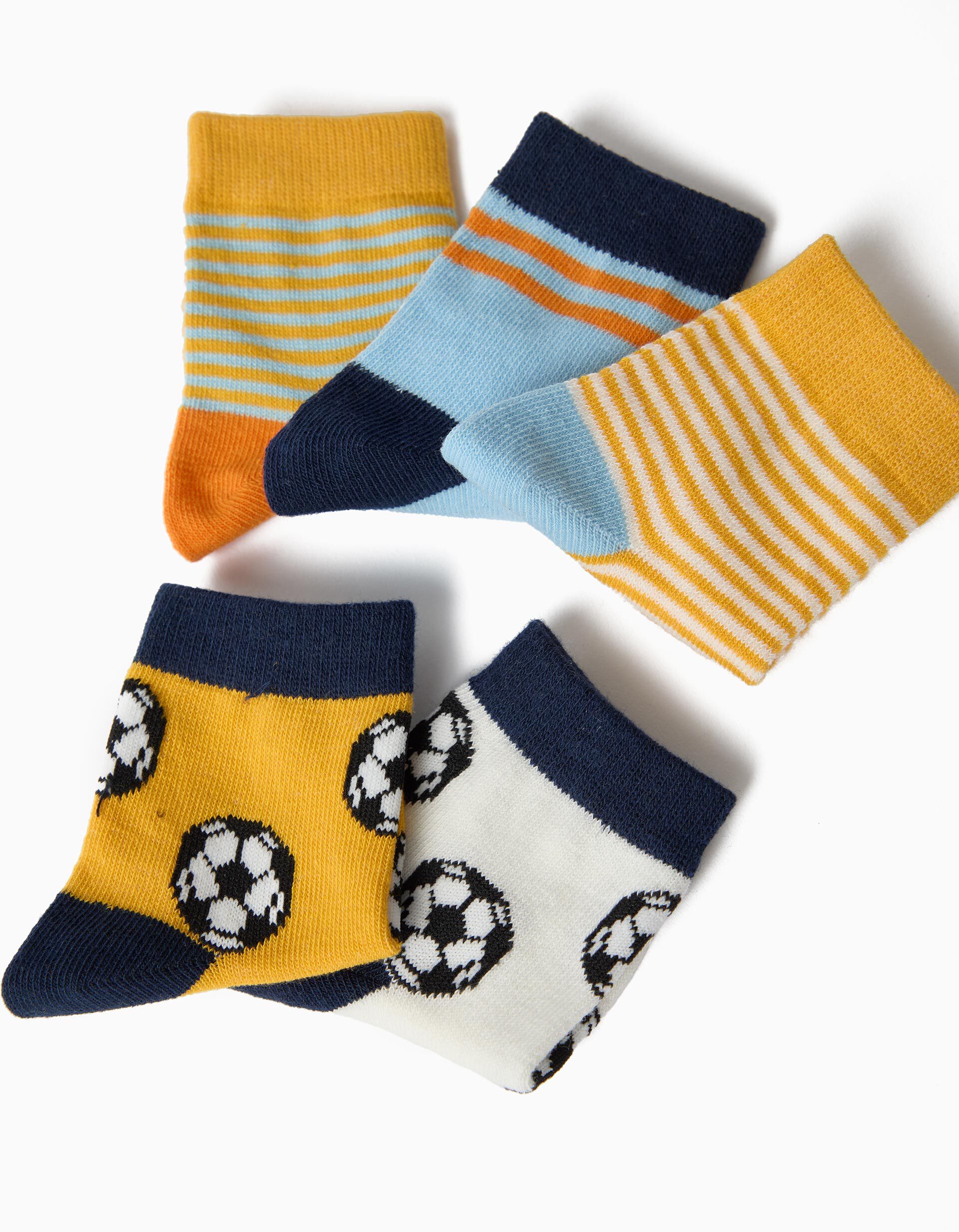 Pack 5 Pares De Meias, Menino, Multicolor