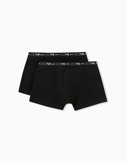 Comprar Online 2 Boxers 'DIM Ultra Confort', Homem, Preto