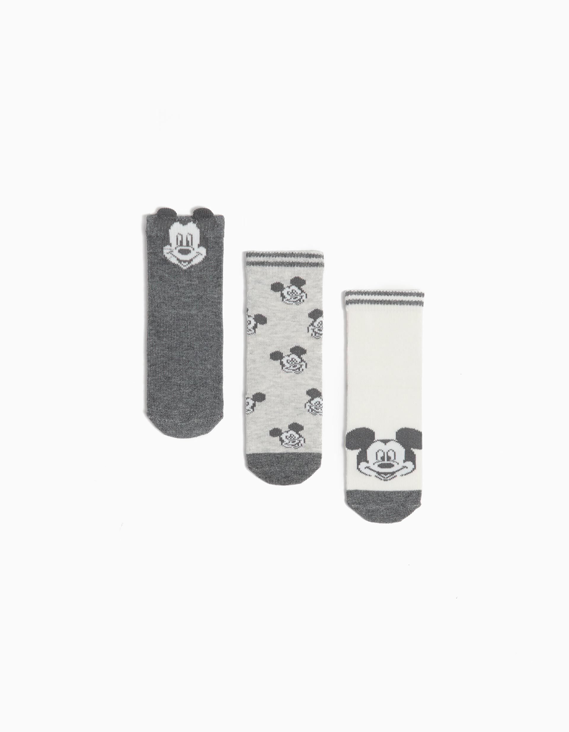 Pack 3 Pares de Meias 'Disney', Beb&eacute;, Multicor