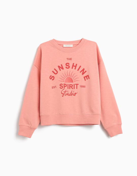 Comprar Online Sweatshirt, Menina, Salmão 