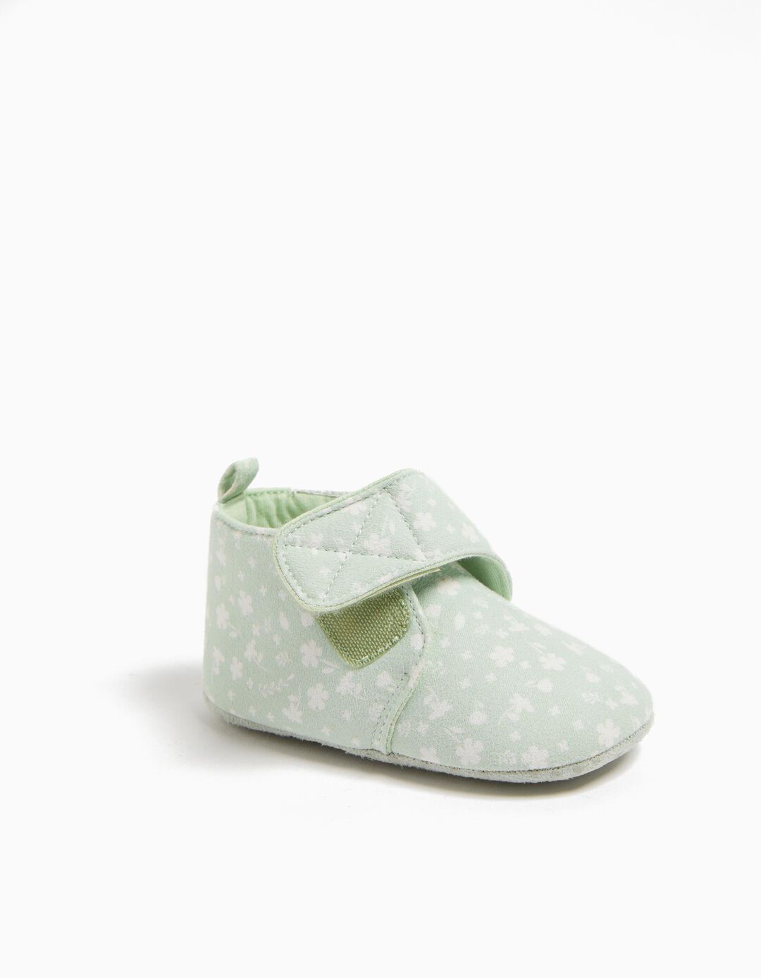 Botinhas Estampado, Bebé, Verde Claro