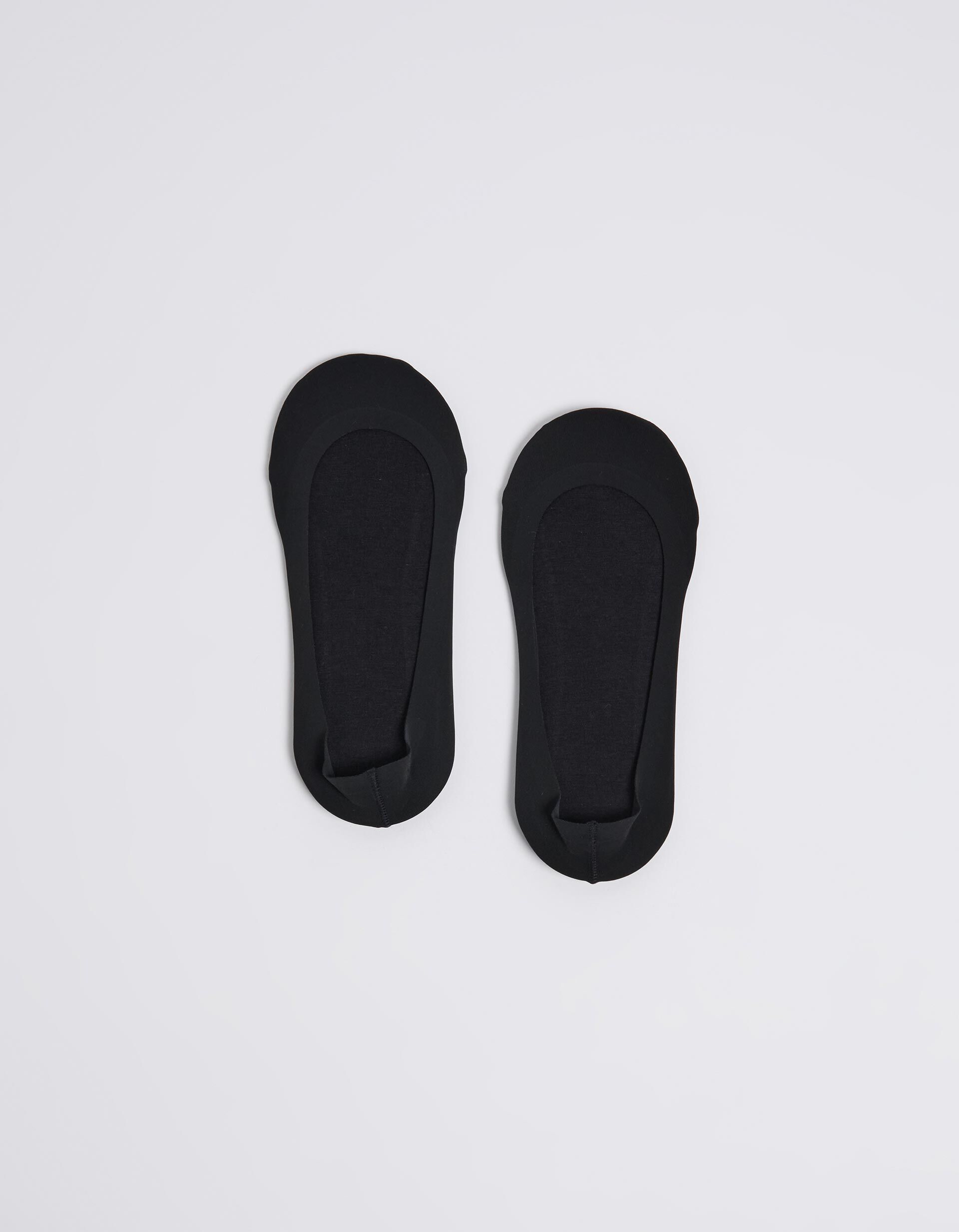 Pack 2 Pares de Meias Invisíveis, Mulher, Preto