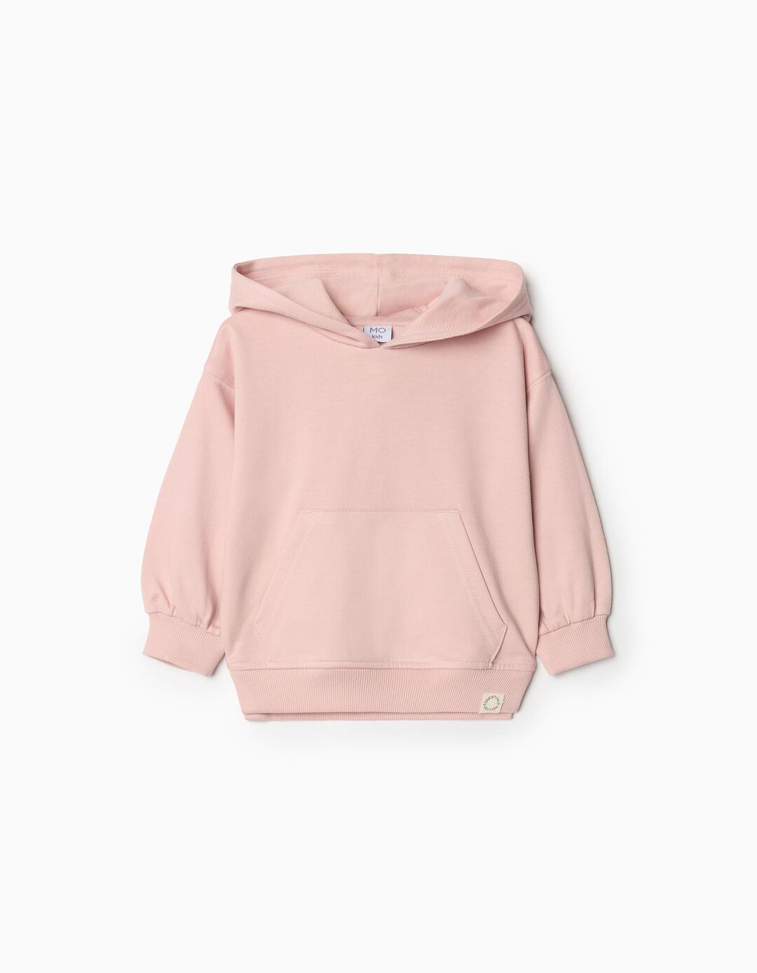 Sweatshirt de Felpa Capuz, Menina, Rosa