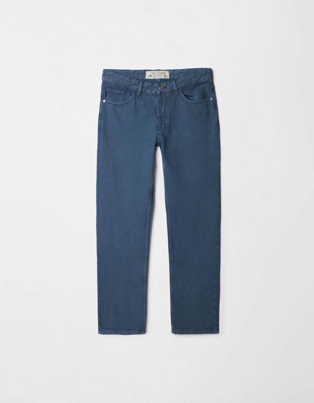 Calças de Ganga 'Straight Fit', Homem, Azul Escuro