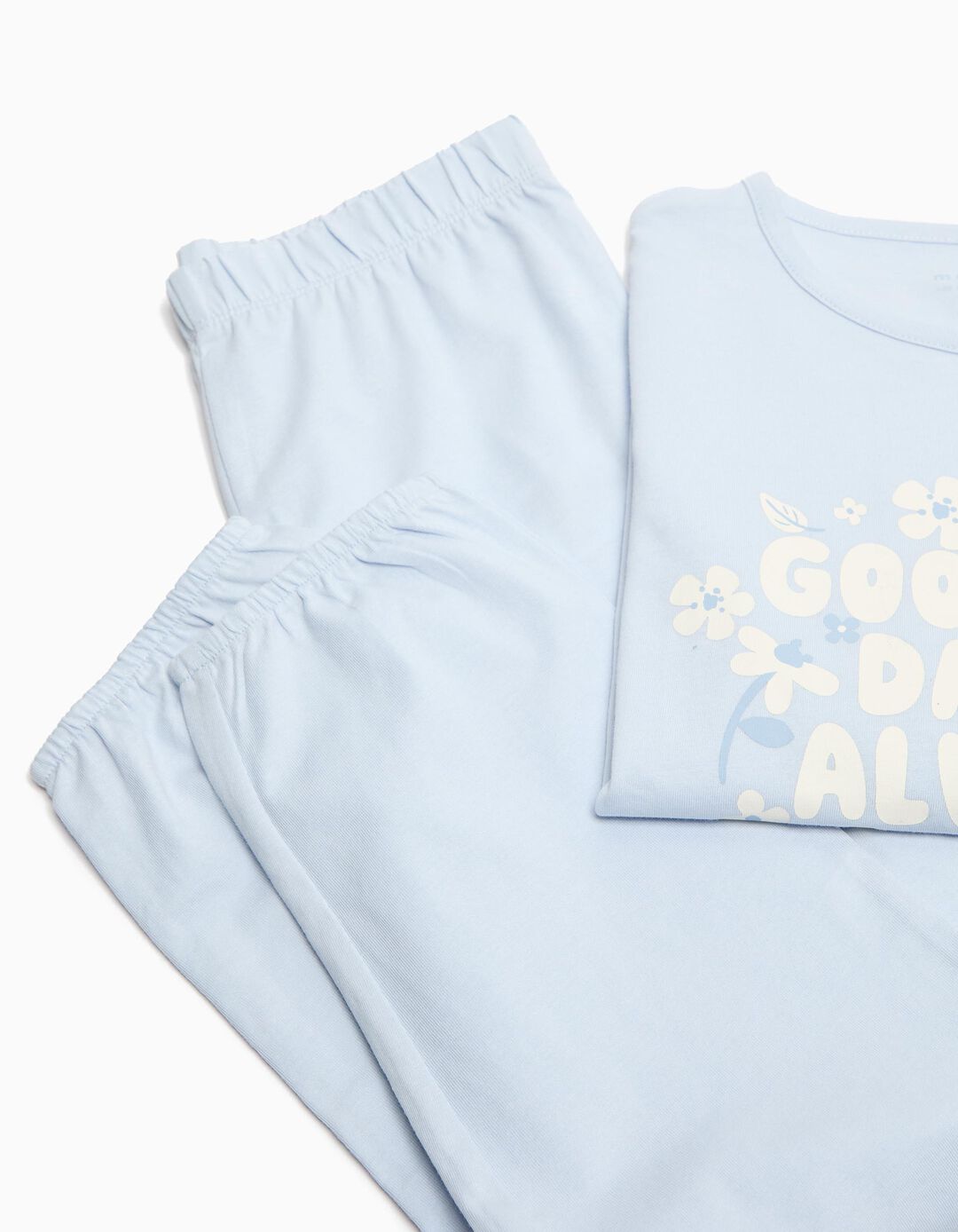 Pijama Jersey, Menina, Azul Claro