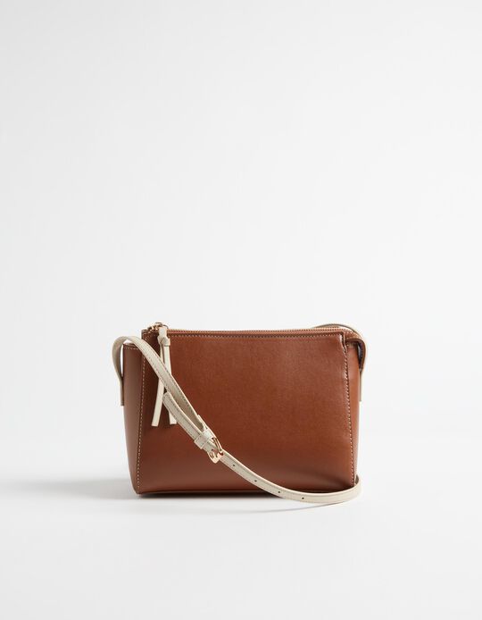 Comprar Online Mala Tiracolo, Mulher, Bege Escuro