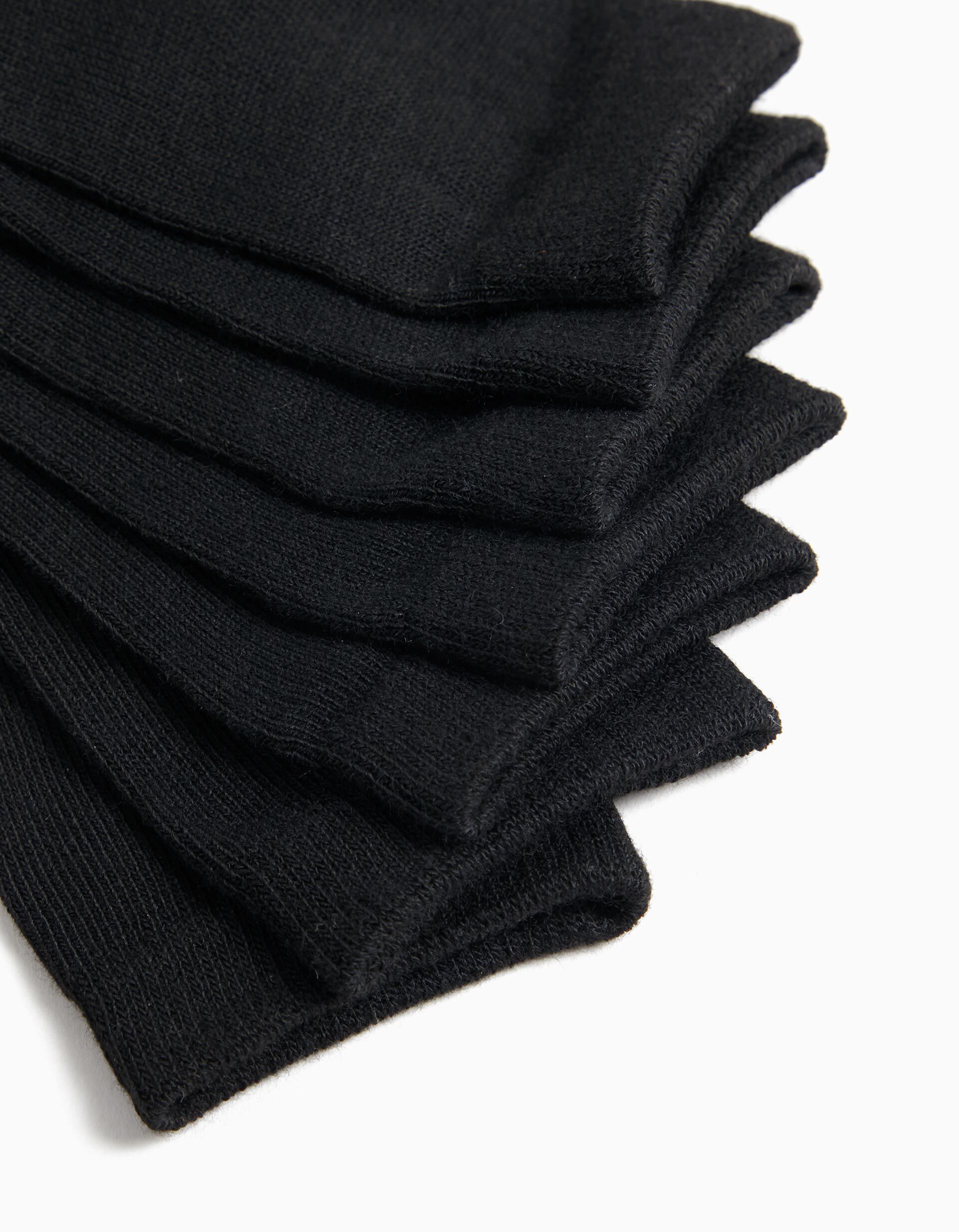 Comprar Online Pack 7 Pares de Meias, Crian&ccedil;a, Preto