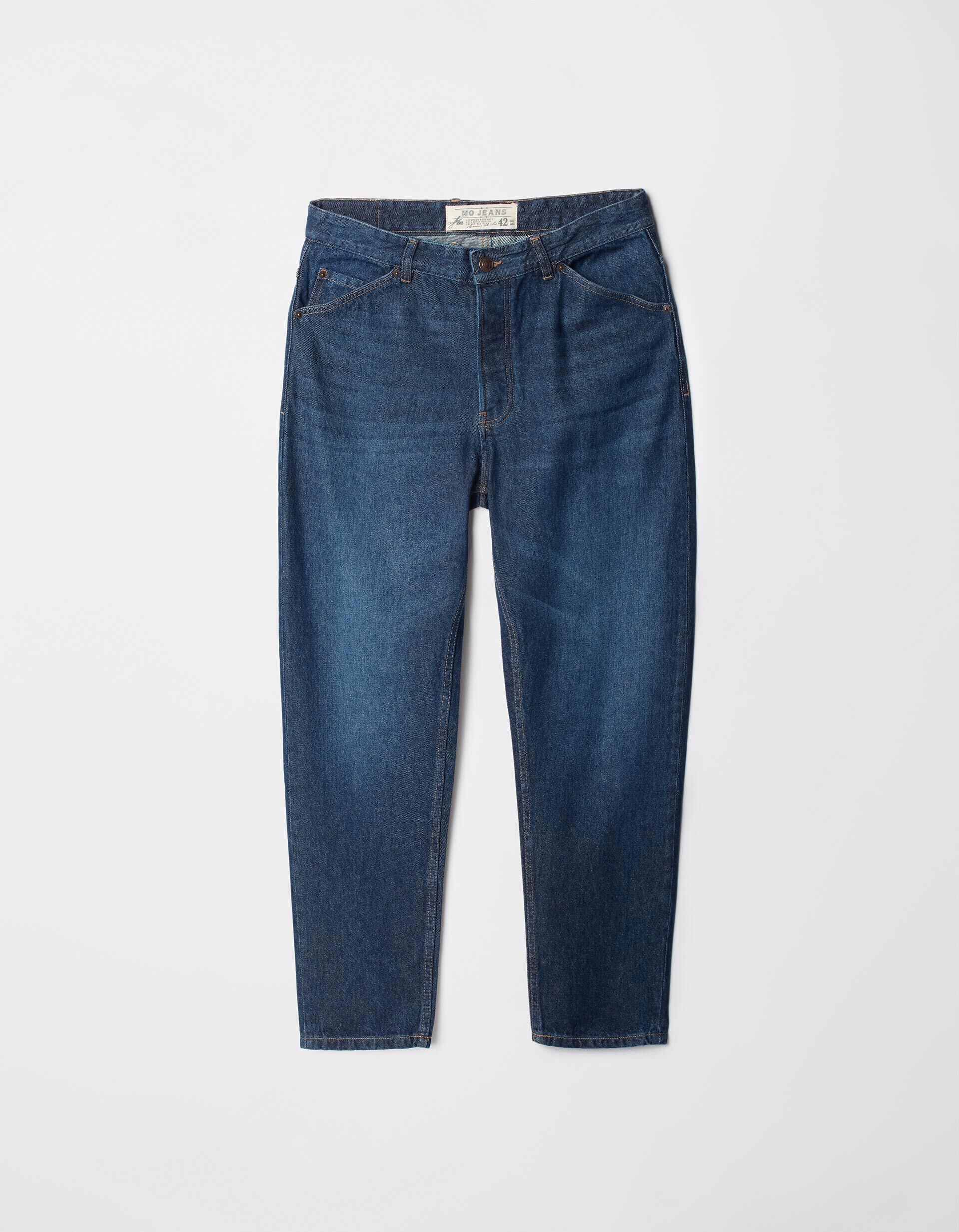 Comprar Online Cal&ccedil;as de Ganga 'Relaxed Crop Fit', Homem, Azul Escuro