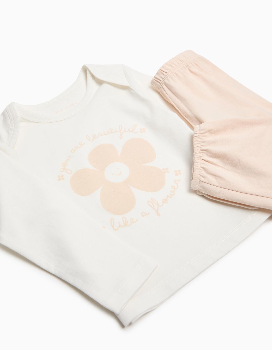Pijama Jersey, Menina, Rosa Claro