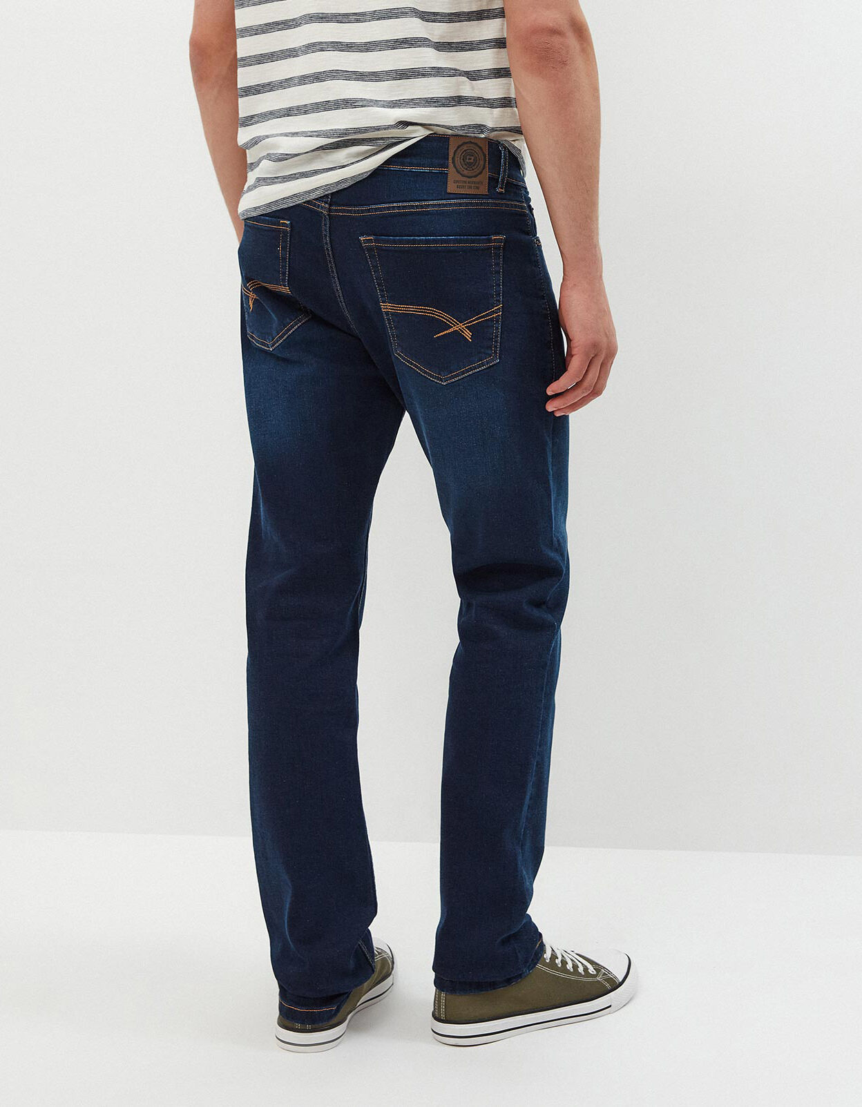 Jeans Slim-fit, Homem, Azul Escuro