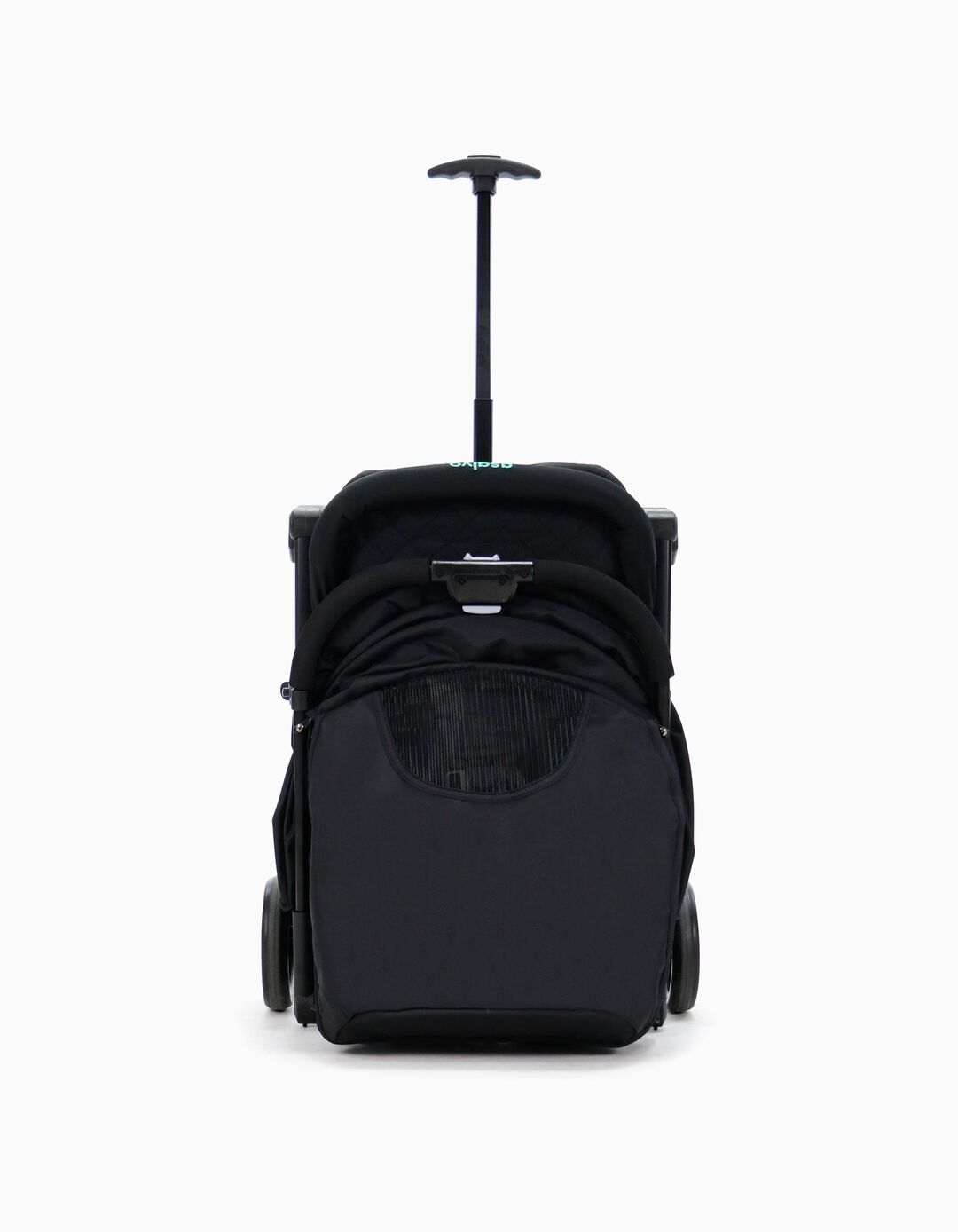 Carrinho de Passeio Travel Asalvo Black Aqua
