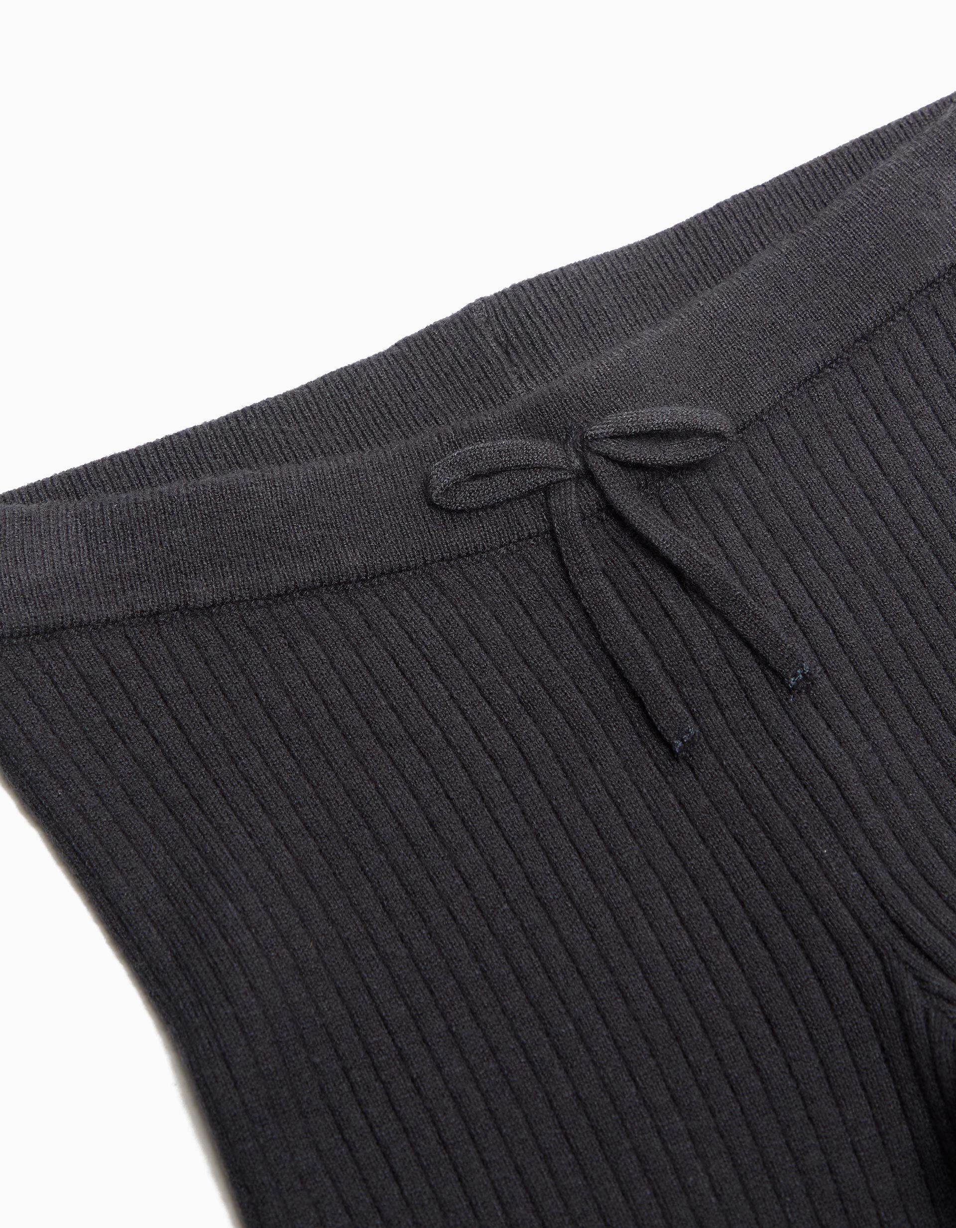 Comprar Online Cal&ccedil;as Malha Canelada, Menina, Cinzento Escuro