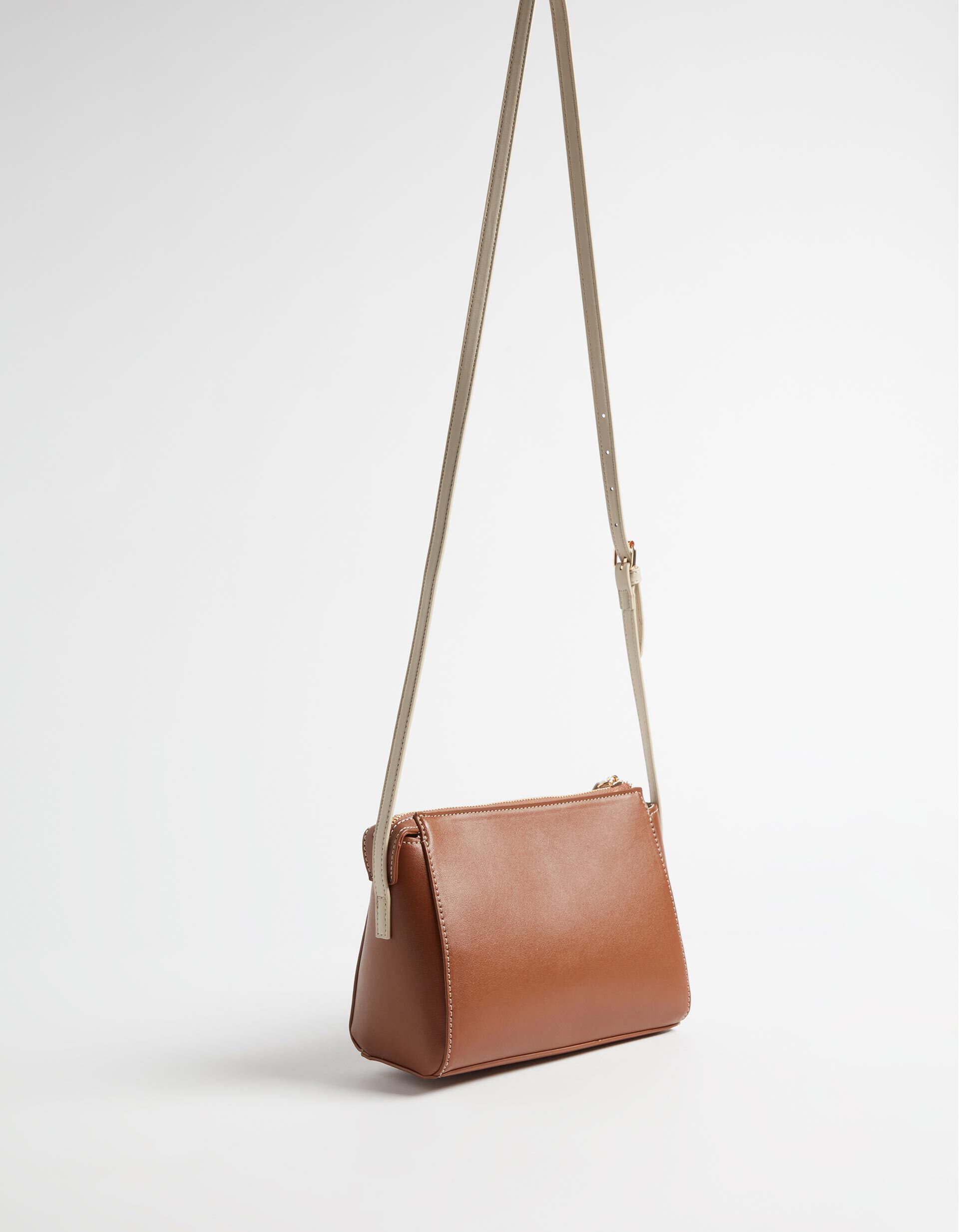 Comprar Online Mala Tiracolo, Mulher, Bege Escuro