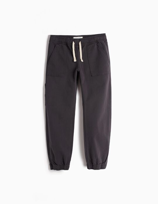 Comprar Online Calças Joggers, Menino, Cinzento Escuro