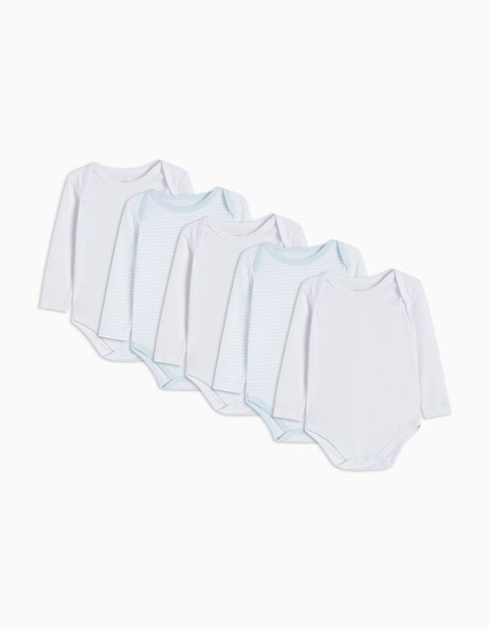 Comprar Online Pack 5 Bodies de Manga Comprida, Menino, Multicor