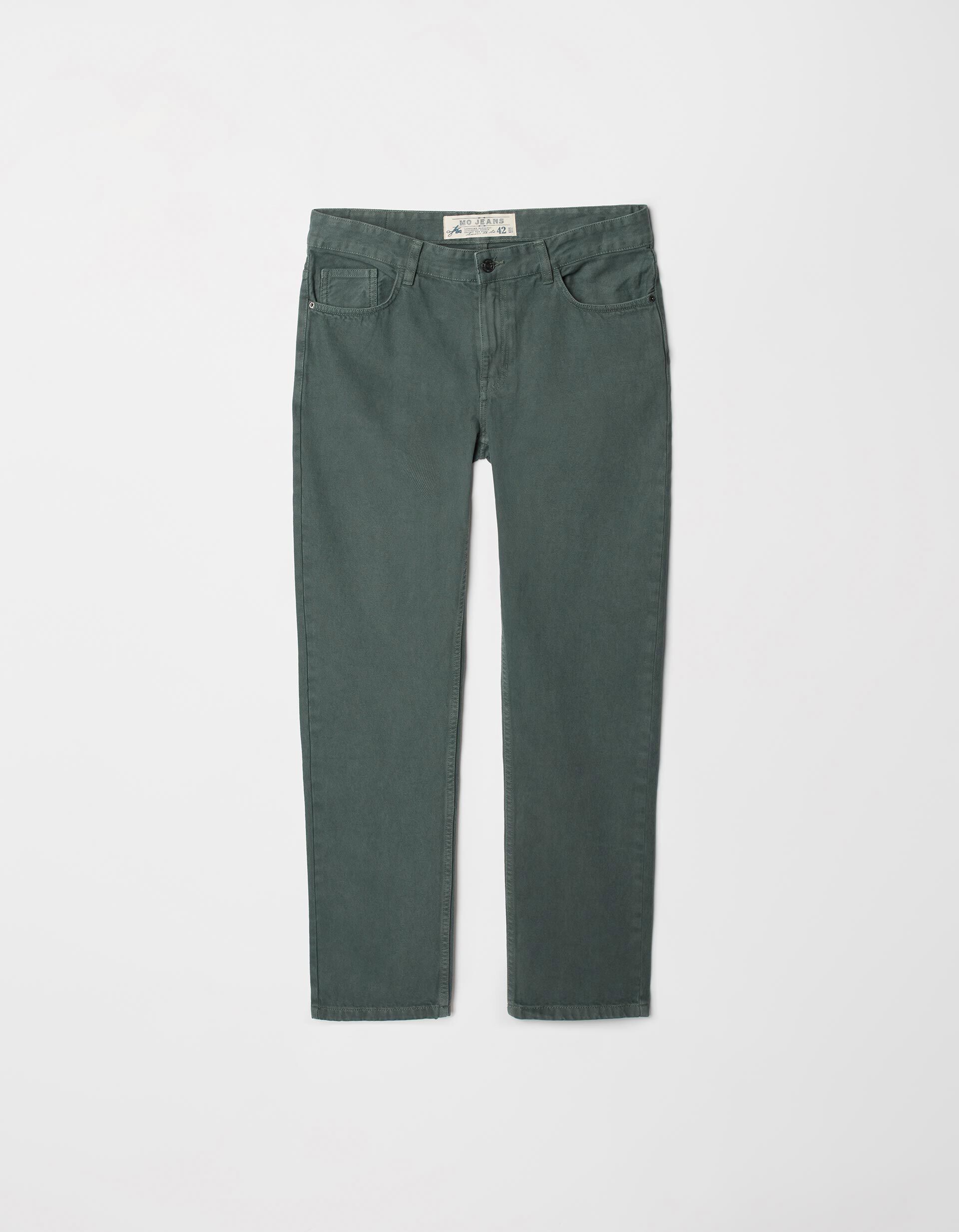Comprar Online Cal&ccedil;as de Ganga 'Straight Fit', Homem, Verde Escuro