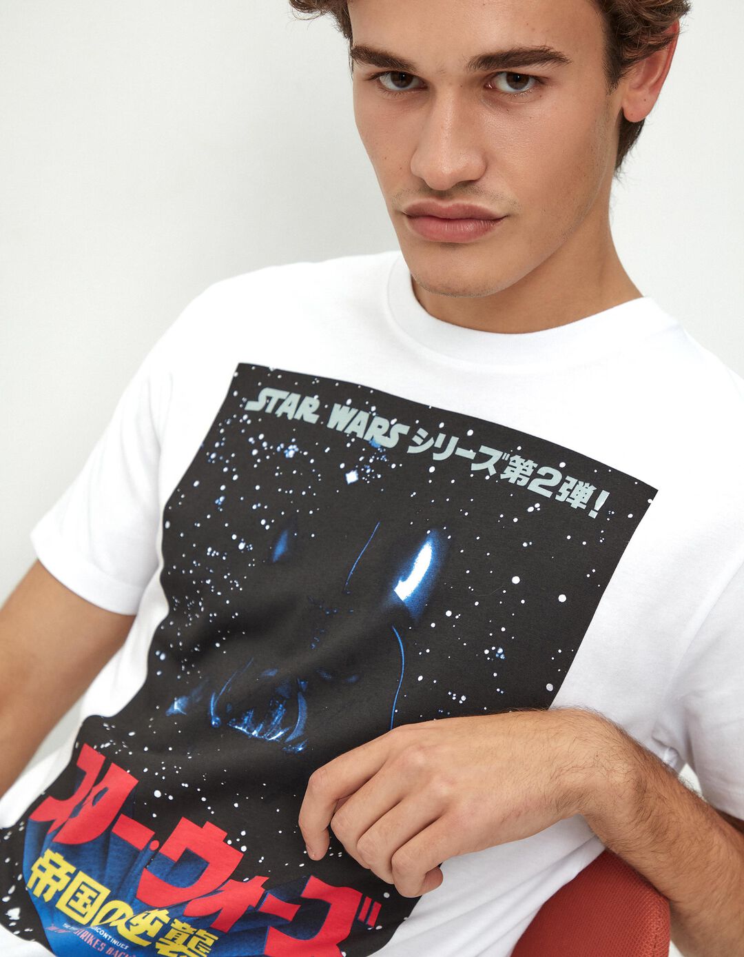 T-shirt Estampado 'Star Wars', Homem, Branco