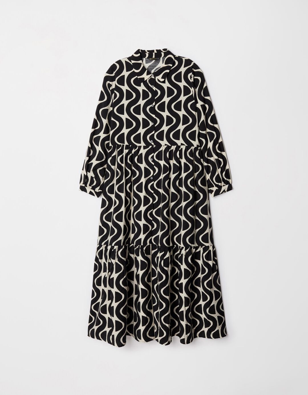Vestido Comprido Estampado, Mulher, Multicor