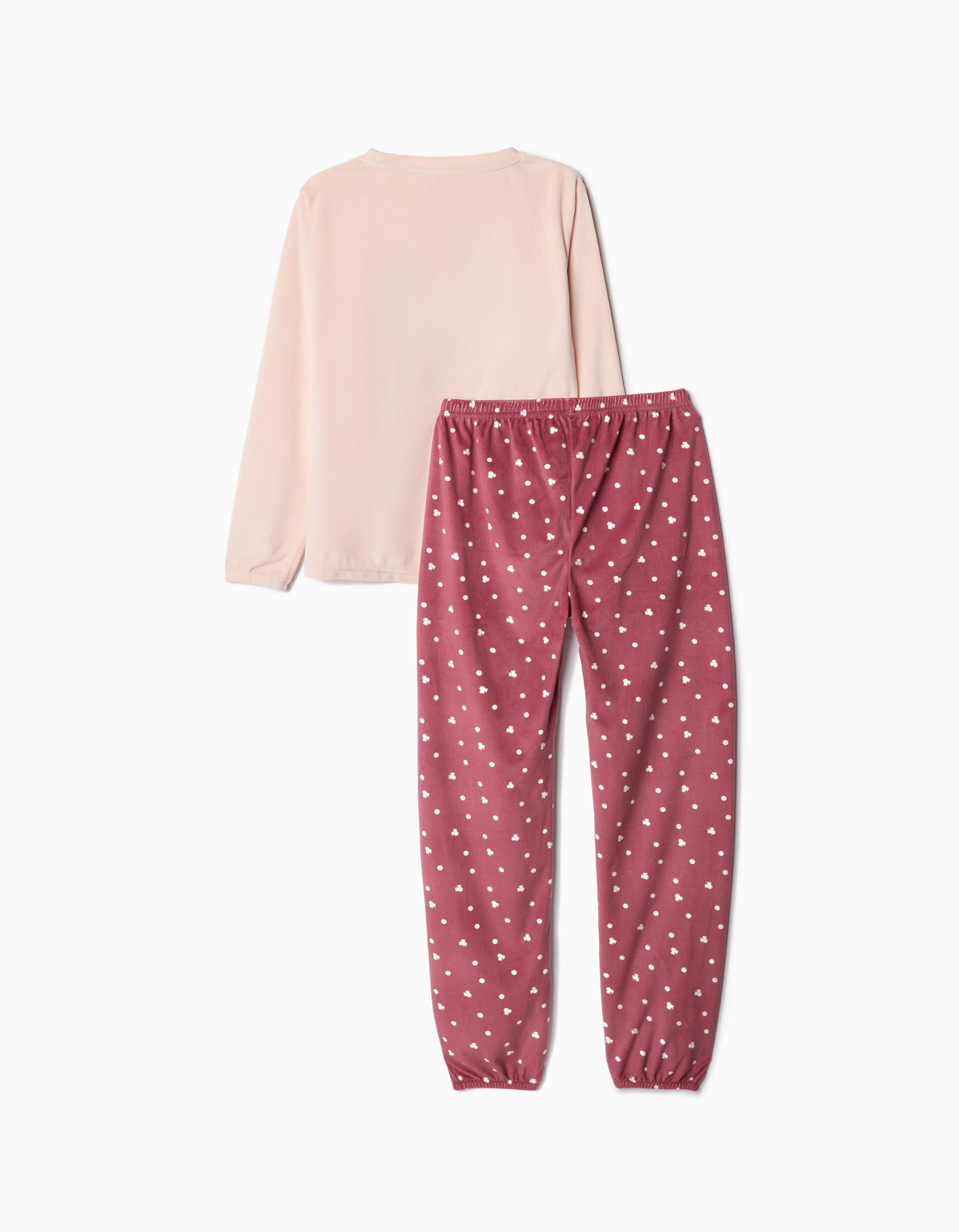 Comprar Online Pijama de Veludo 'Disney', Crian&ccedil;a, Rosa Claro