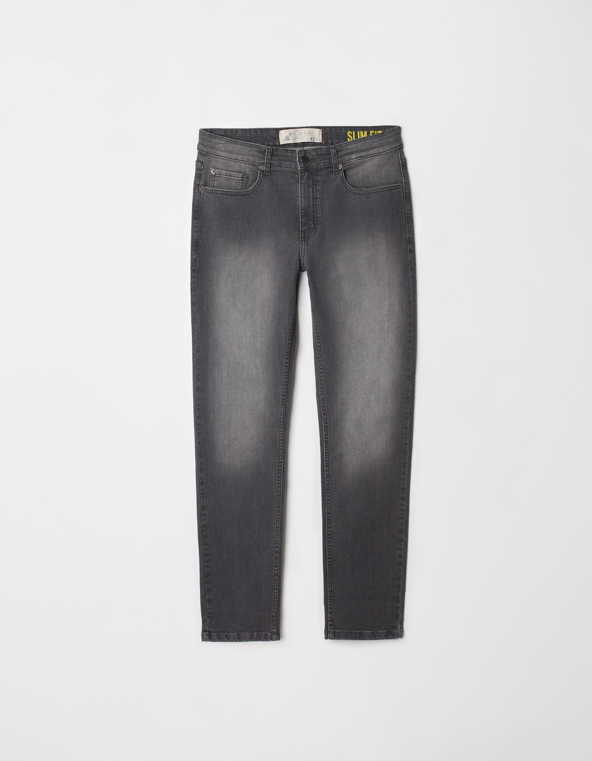Jeans Slim-fit, Homem, Cinzento