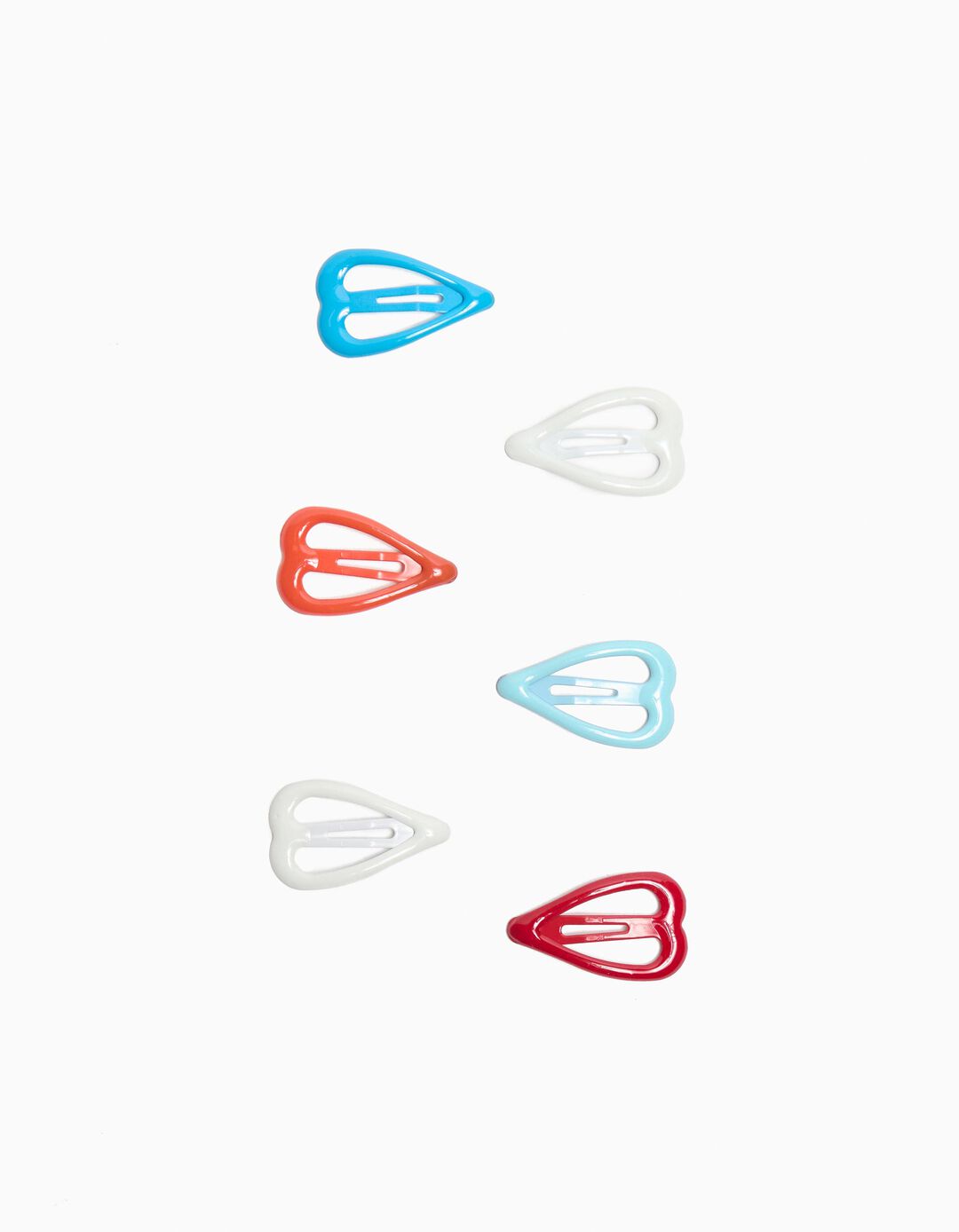 Pack 6 Ganchos de Cabelo, Menina, Multicor 