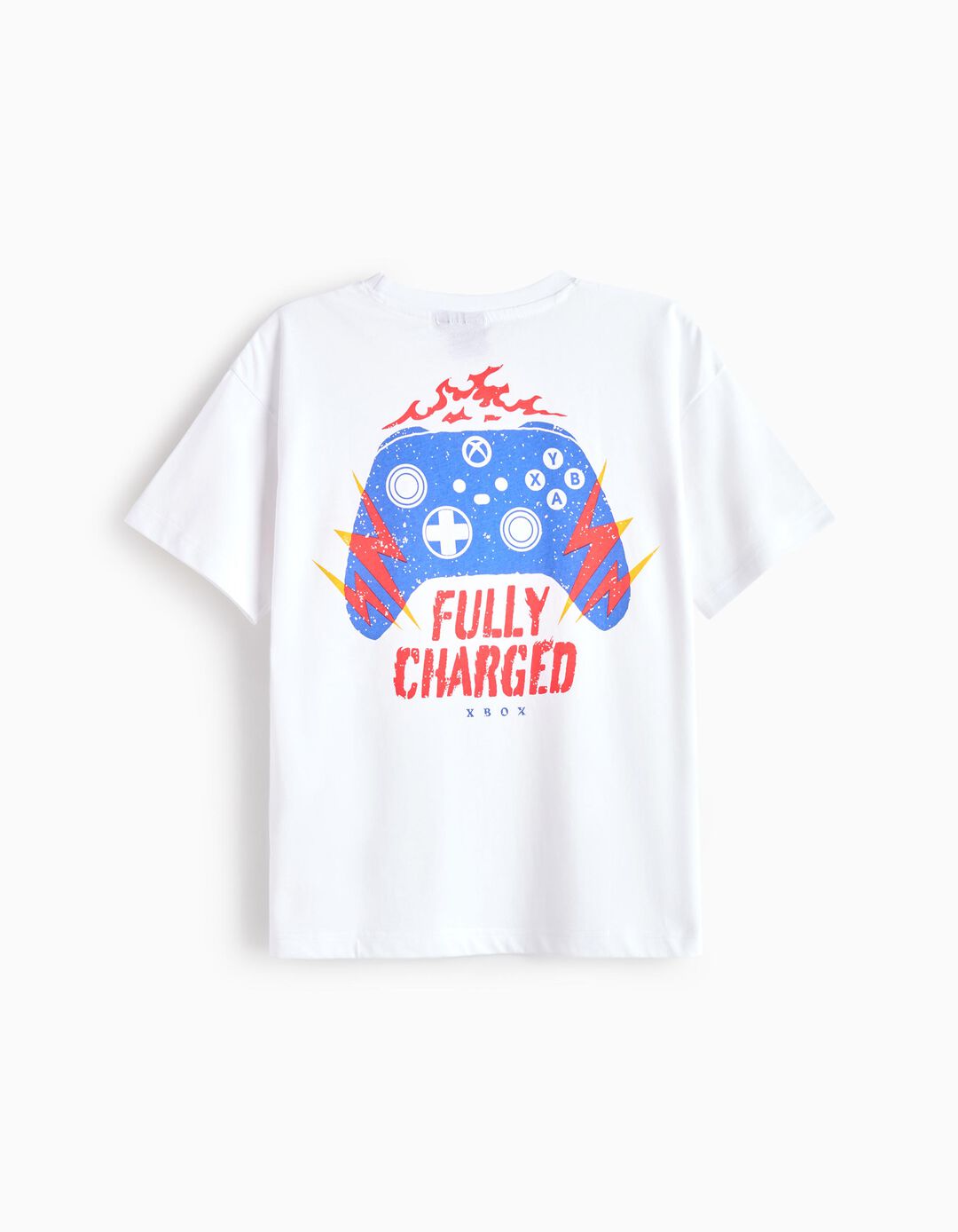 T-shirt 'Xbox', Menino, Branco