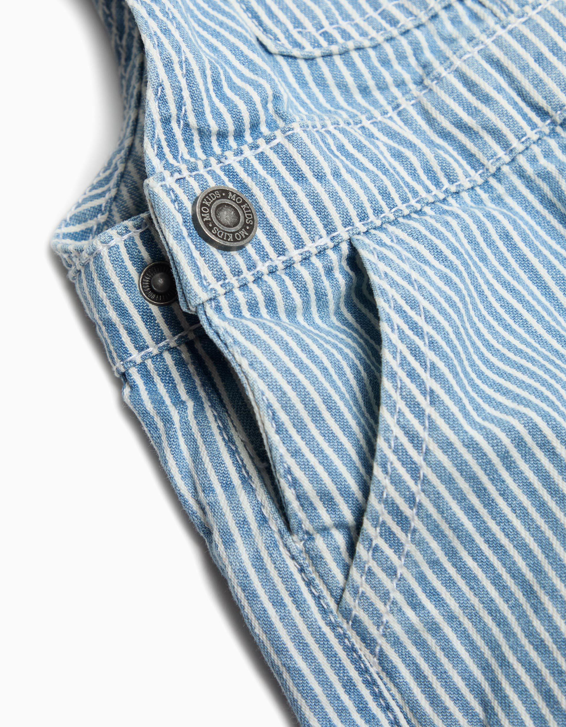 Comprar Online Macac&atilde;o Riscas, Menino Azul