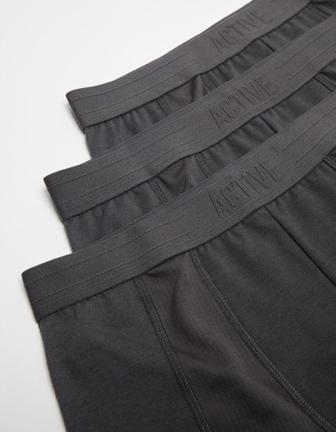 Pack 3 Boxers, Homem, Cinzento Escuro