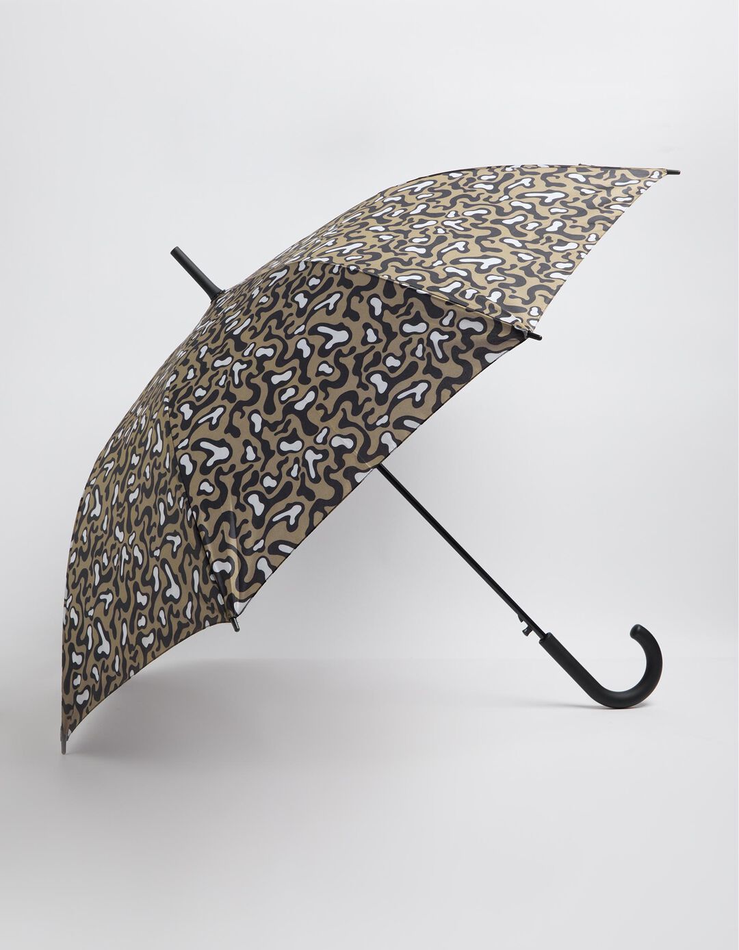 Guarda-chuva Padr&atilde;o Leopardo, Mulher, Multicor