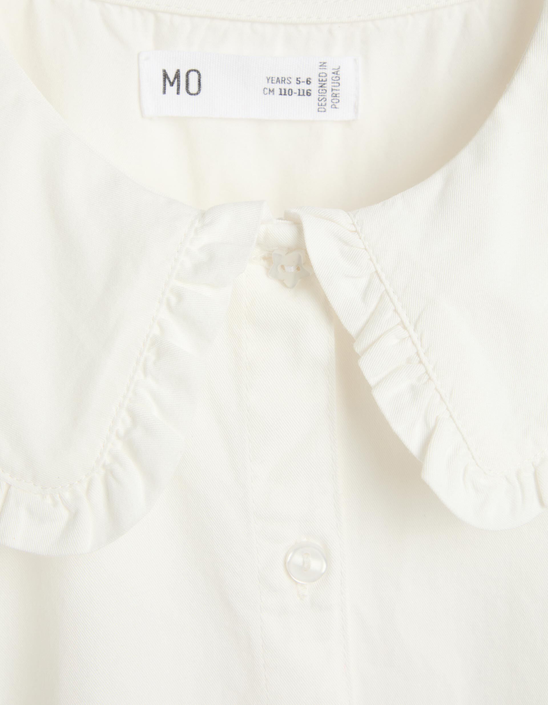 Blusa, Menina, Branco