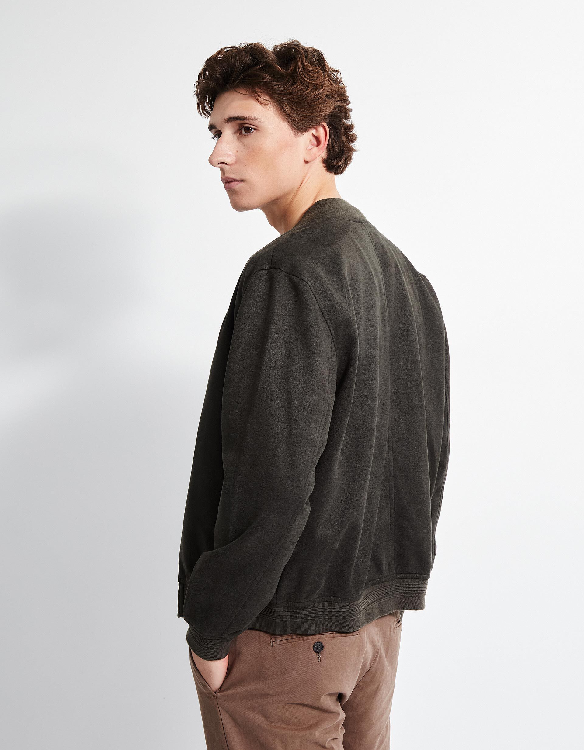 Comprar Online Casaco Bomber, Homem, Cinzento Escuro 