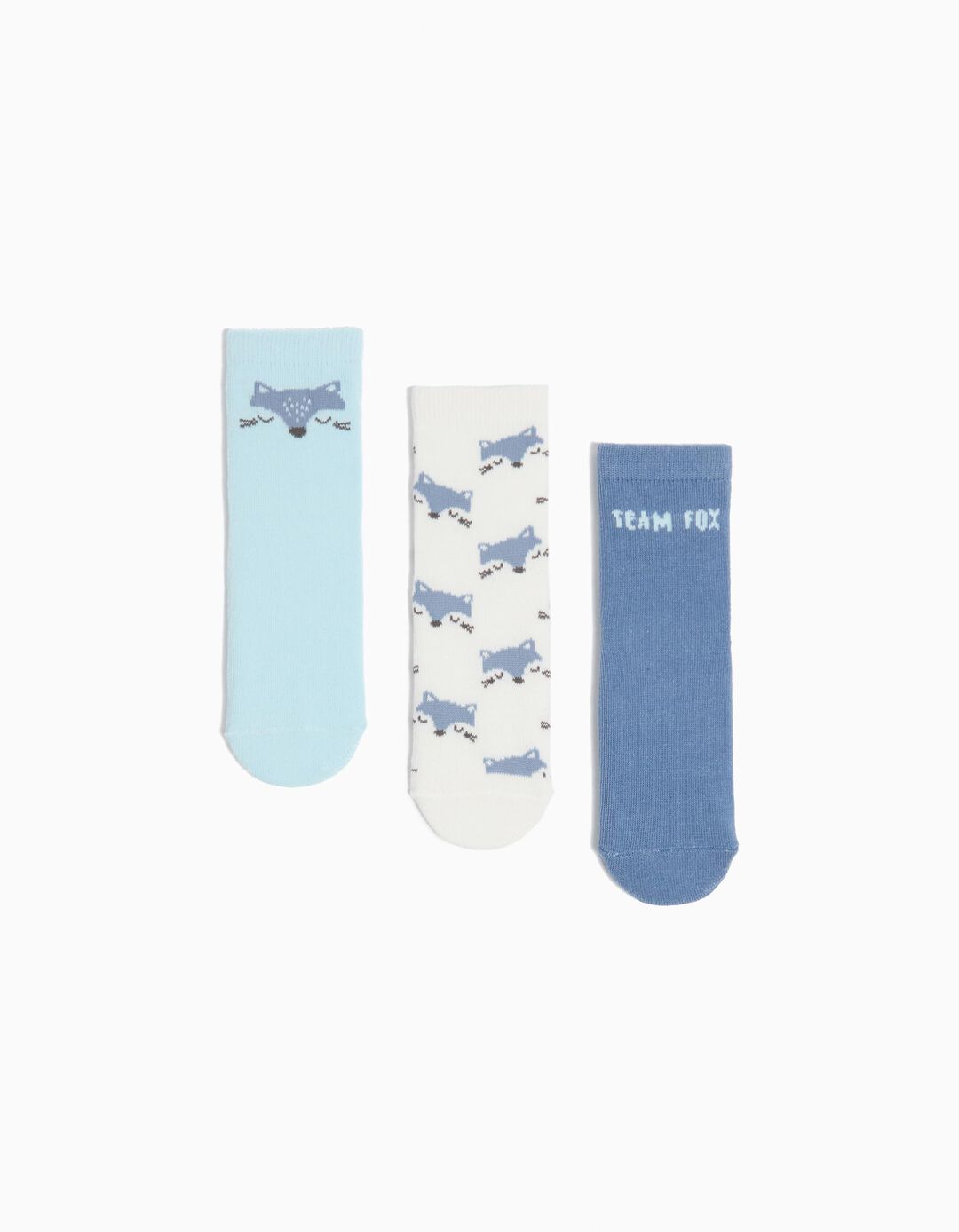 Pack 3 Pares de Meias Antiderrapantes, Menino, Multicor