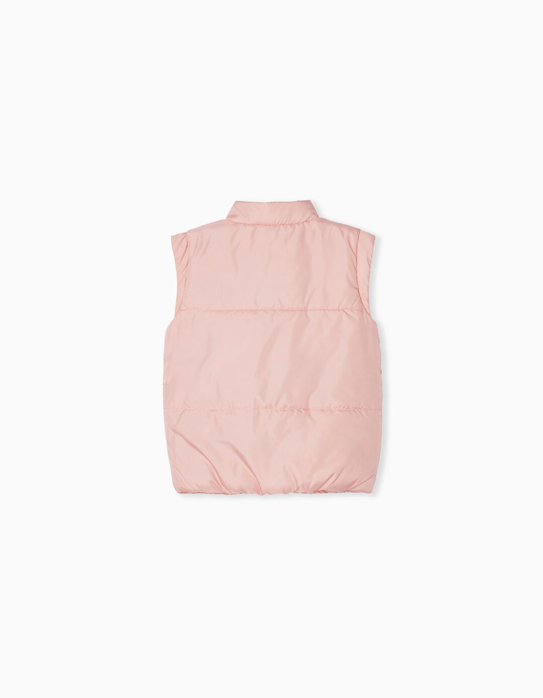 Colete Acolchoado, Menina, Rosa Claro
