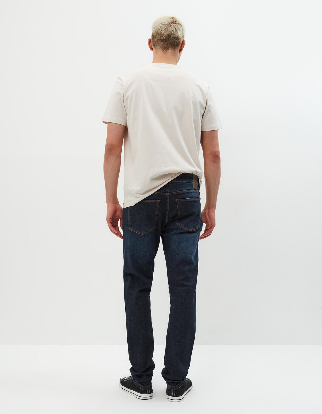 Calças Skinny Fit, Homem, Azul