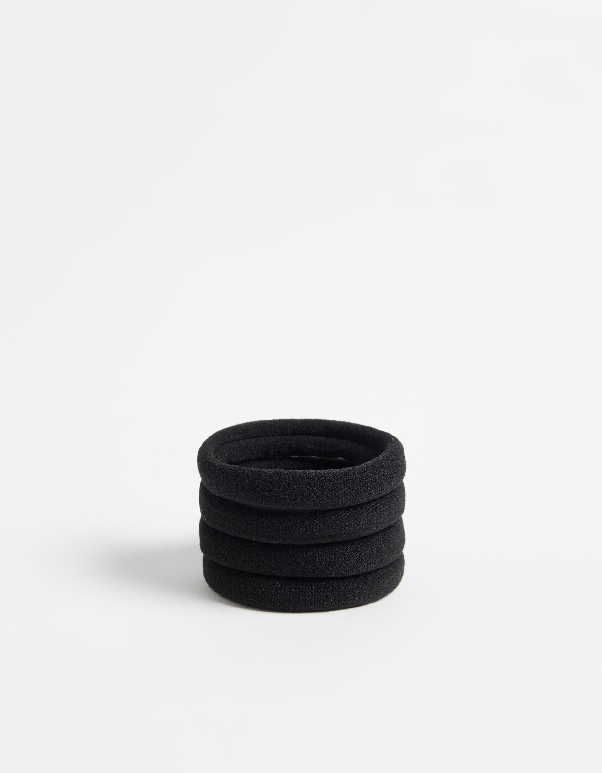 Pack El&aacute;sticos B&aacute;sicos, Mulher, Preto