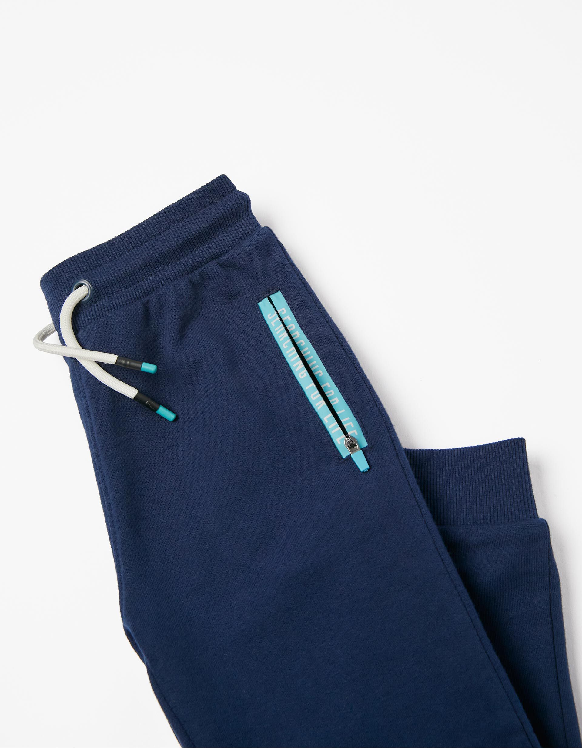 Comprar Online Cal&ccedil;&otilde;es de Treino para Menino 'Searching For Life', Azul Escuro