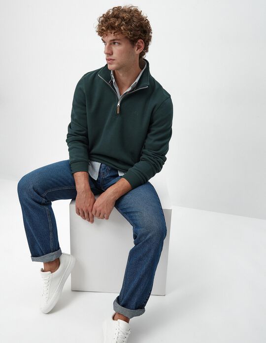 Comprar Online Calças de Ganga 'Straight fit', Homem, Azul Escuro
