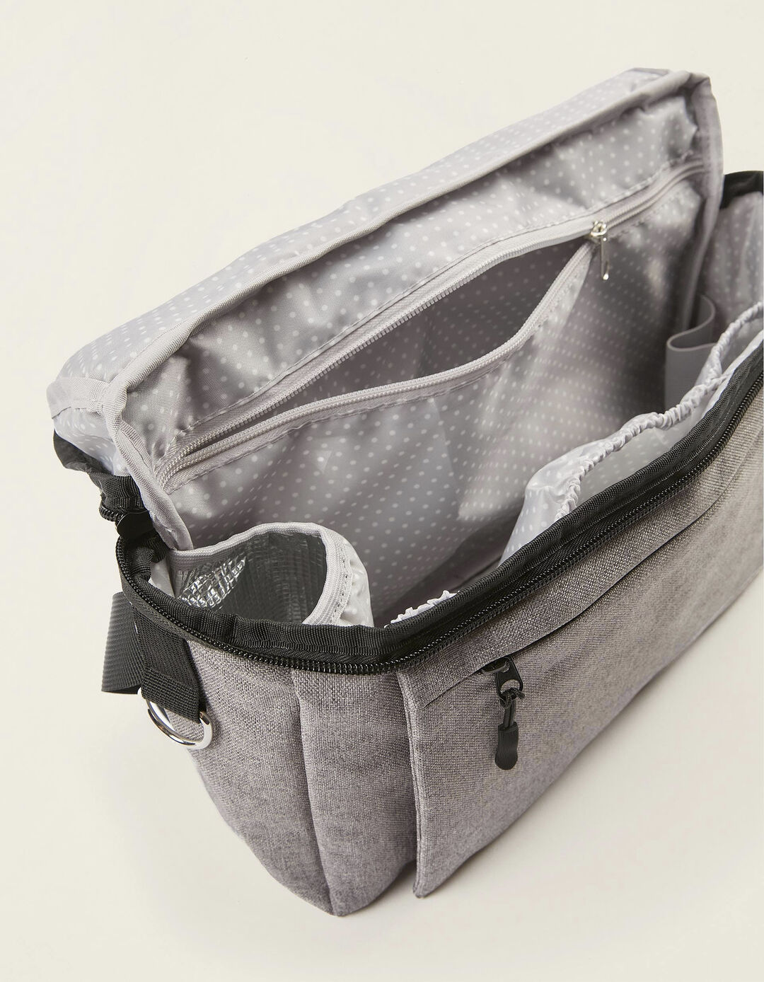 Saco De Passeio Grey Zy Safe