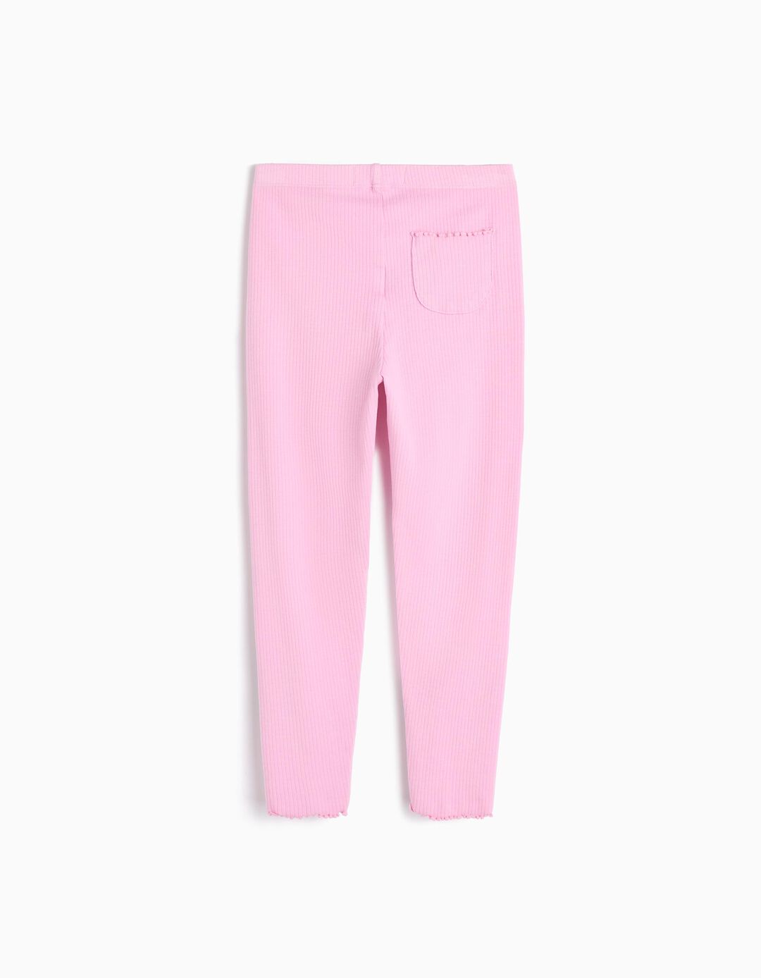 Leggings Malha, Menina, Rosa