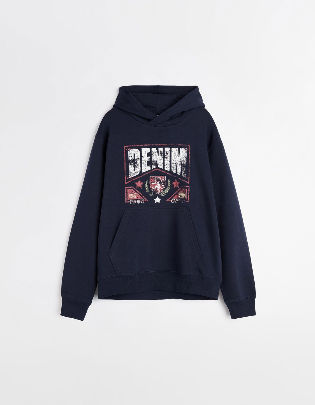 Sweatshirt Capuz, Homem, Azul Escuro