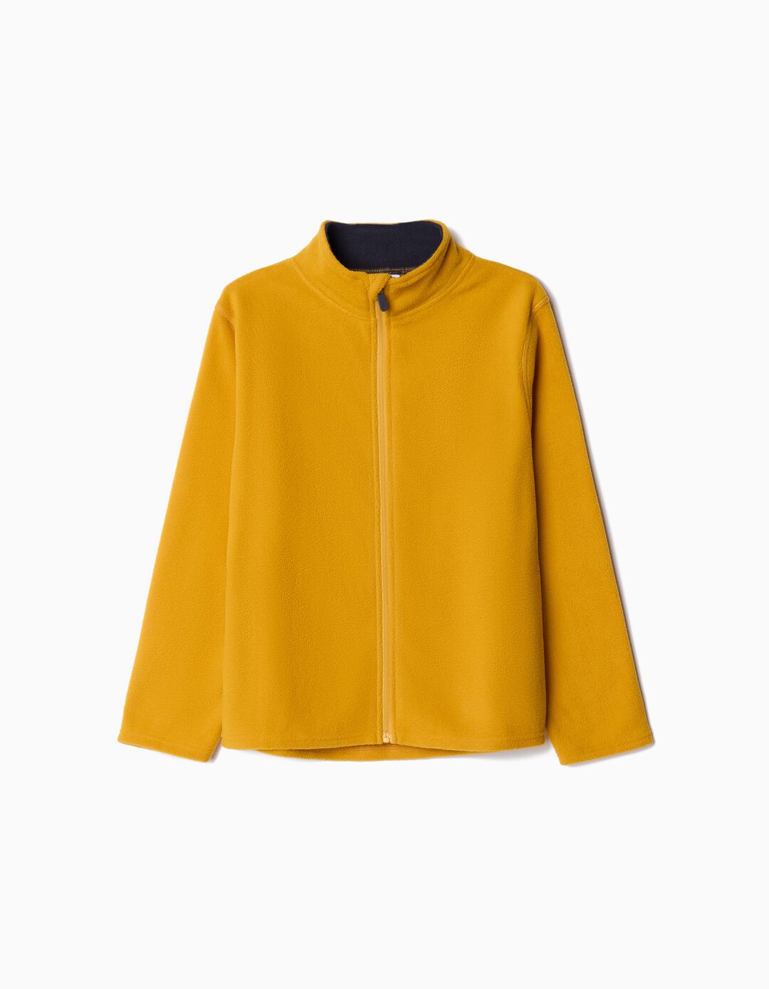 Casaco Polar Fecho de Correr, Menino, Amarelo
