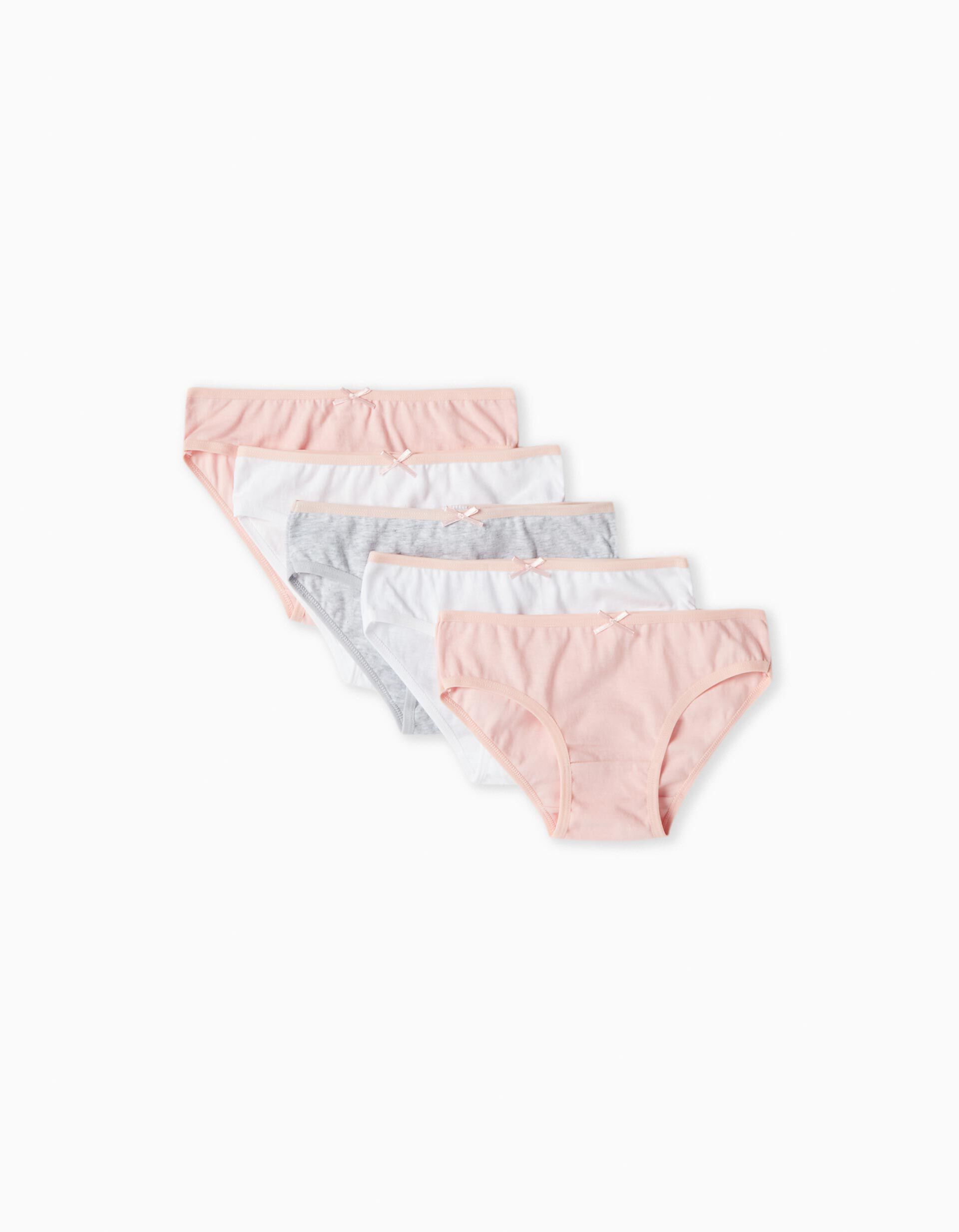Pack 5 Cuecas, Menina, Multicor
