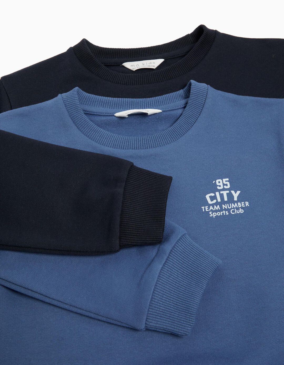 Pack 2 Sweatshirts, Menino, Azul/Azul Escuro