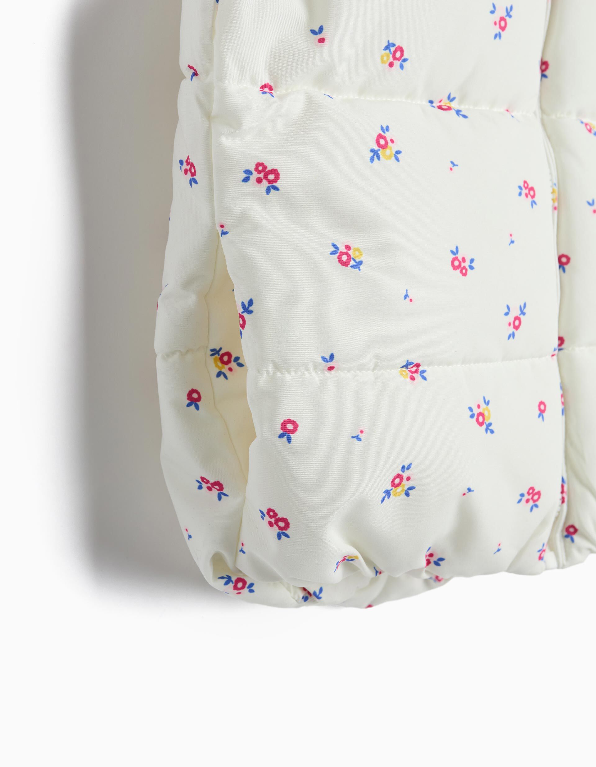 Colete Acolchoado, Menina, Branco