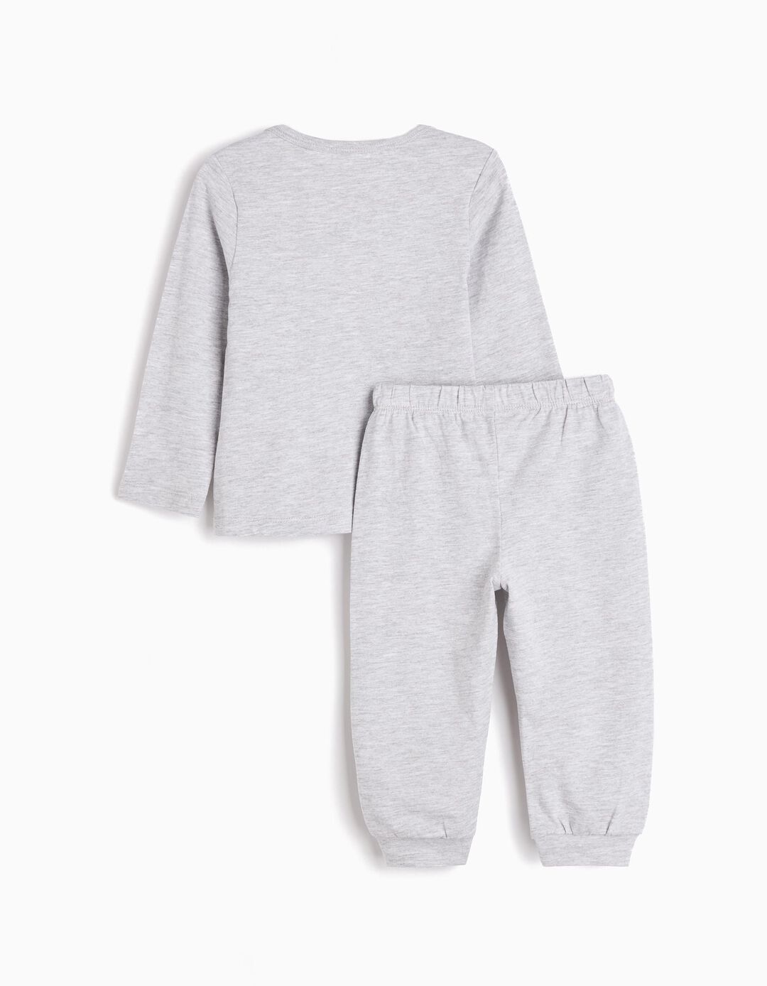 Pijama Jersey, Menino, Cinzento Claro